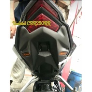 Undertail cbr250rr lower smooth under rear led signal cover bod