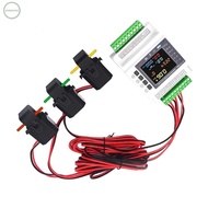 3 Phase WiFi Smart Energy Meter with LCD Display and 3x100A Current Transformers