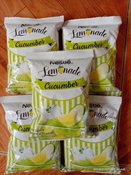 Nestle Cucumber lemonade, restaurant blend, strawberry red tea, blue lemonade, house blend, pink lem