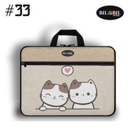 14 inch women's Laptop bag. Socash Laptop14inch. Laptop bag motif 13/ 14/ 15 inches. bag