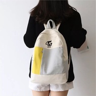 PVJ - Tas Ransel Kpop TWICE PURPLE SMALL LOGO Backpack School