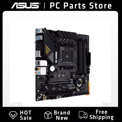 ASUS B550/A520 motherboard paired with AMD Ryzen 5th generation CPU processor TUF B550M-PLUS