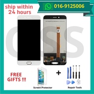 Original Oppo A77 Fullset LCD Display Touch Screen Digitizer Black / White