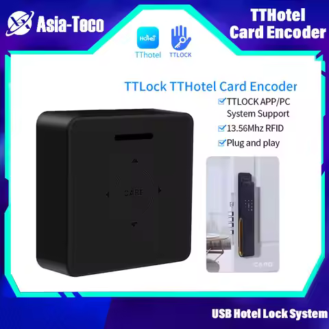 USB RFID Reader M1 Card Encoder Sensor TTLOCK App TTHotel NFC IC Card Smart Lock System Key Writer R