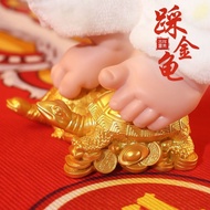 One Year Old Catch Week Turtle Commemorative Baby Stepping on Beetle Millennium Turtle Chinese Pure 