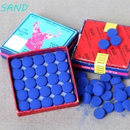 SAND Billiard Cue Stick Tip Club Supplies Billiard Tip Cue Tip Cap Shockproof Snooker Accessory Cue 