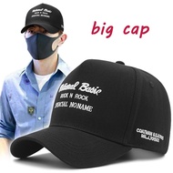 High Top Pure Cotton Sport Sun Hat Men Women Big Size Baseball Cap 57-60cm 61-65cm