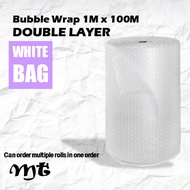 Bubble wrap Bubble Wrap 1m x 100m - Double Layer