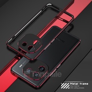 Tanpaile กันชนโลหะอลูมิเนียมแบบบางสำหรับ VIVO IQOO 12 Pro 11 10 9 8 5 3 X100 Neo9 X90 Neo8 Neo7 Neo6