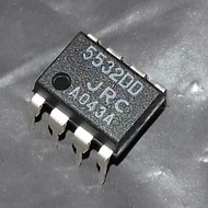 JRC5532DD NJM5532DD 5532DD 5532D LOW NOISE DUAL OPERATION AMPLIFIER 原装进口 日本JRC 发烧低噪音精密双运放