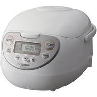 Zojirushi NS-WTC10 Micro-Computer Rice Cooker Warmer 5.5 Cup, White