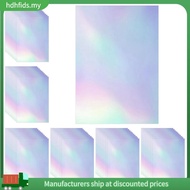 [in stock]60 Sheets Holographic Laminate Sheets Clear Gitter Holographic Sticker Paper Vinyl Laminat