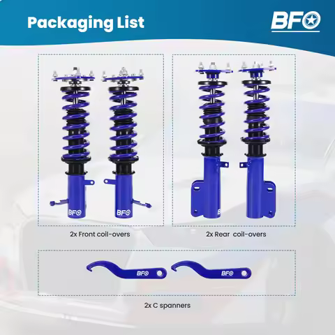 Coilovers Shocks Springs Kit For Toyota Corolla 88-99 E90 E100 E110 AE92 AE101