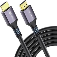 Stouchi 8K Long HDMI Cables 25FT, 48Gbps Ultra High Speed HDMI 2.1 Cord, CL3 in Wall Rated, 8K60 4K120 144Hz eARC SBTM HDR10+ Dolby Compatible for PS5, Xbox Series X, Apple TV 4K, Fire TV, Roku TV