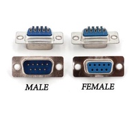 DB 9Pin Male Connector RS232 9 Pin DB9 Jack Male Computer Connector