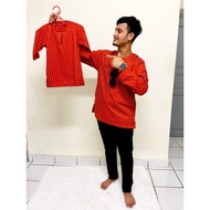 Kurta stipe kain german cotton osaka size s to 2xl available  stock
