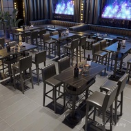Ktv Clear Bar Coffee Table Bar Table Chair Commercial High Table Table Loose Table Hotel High Stool 