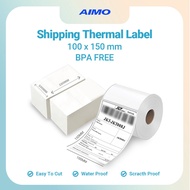 [EXCLUSIVE KREATOR] AIMO Thermal Paper 100 x 150mm A6 - 500 pcs - Sticker Label Receipt Paper Shippi