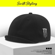[Speedy Men's Wear TW Flagship Store] Baseball Cap Big Head Pointed Cap Men Women 5cm Short Brim 55-