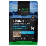 Nutripe Krunch NZ King Salmon & Chicken with Green Tripe Oven-Baked Cat Food (2 sizes)