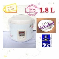 Rice Cooker Jar Type 1.8 Litre Periuk Nasi
