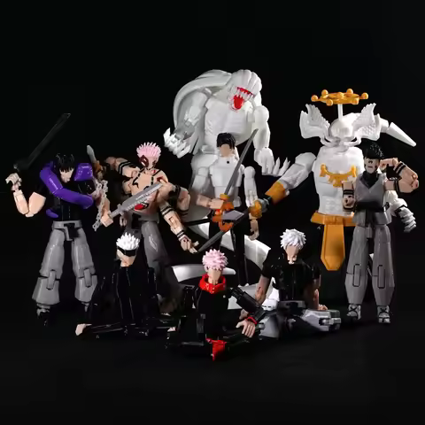 3D Printed Jujutsu Kaisen Model Toys Action Figures Gojo Satoru Anime Multi-Jointed Toys Ryomen Suku