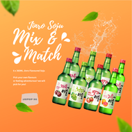 Jinro Soju Mix &amp; Match 6 Bottles l 10 Bottles l 20 Bottles x 360ml