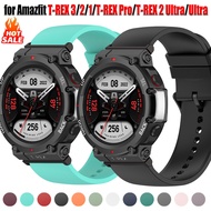 Silicone Strap For Amazfit T-REX 3/2/1/T-REX Pro Soft Sports Rubber Wristband For Amazfit T-REX 2 Ul