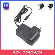 AC 100-240V DC 4.2V 500MA 1A 2A for Polymer lithium Battery Charger Power Supply Adapter 4.2 V Volt
