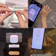 声波戒指  录音 表白 戒指 礼物  声波戒指情侣款可听见声音锌合金表白戒指科技炫酷指环高级感礼物2025.3.25