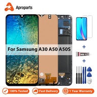 6.4" Display For Samsung Galaxy A30 A305 / A50 A505 /A50S LCD With Touch Screen Digitizer Assembly A305/DS A305FN A305G SM-A505FN/DS A505F/DS A505  Replacement