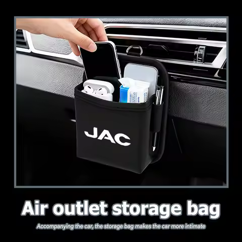 For JAC Car Storage Bag Air Vent Dashboard Tidy Hanging Organizer Box Auto Accessories J3 J2 S5 A5 J