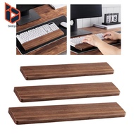 [Blesiya] Keyboard Wrist Rest Made of Wood Durable Keyboard Wrist Rest Wrist Protection Wrist Rest