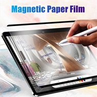 IQOOPad IQOOPadAir 2Pcs 900D Matte PET Painting Removable Magnetic Paper Like Film Anti-Fingerprints Tablet Screen Protector For IQOO Pad Air 11.5 12.1 inch Paper Like Film