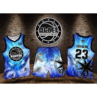 DLMT MARINE DESIGNS - LIGHT BLUE CODE DLMT044 FULL SUBLIMATION JERSEY (FREE CHANGE TEAM NAME, SURNAM