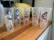 美少女戰士香港活動膠杯1套5個