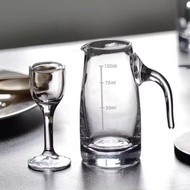 WINE DECANTER GLASS 白酒分酒器洋酒红酒醒酒器家用量酒杯