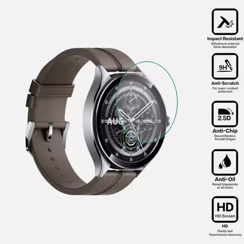 Smartwatch Hard Tempered Glass Clear Protective Film For Xiaomi Watch 2 Pro Screen Protector Cover S