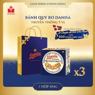 COMBO 3 HỘP BÁNH QUY BƠ DANISA 454G