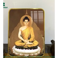 Shakyamuni Buddha painting, high quality UV printed mirror painting