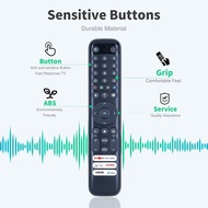 RC833 GMB1 Replacement Remote Control for TCL TV Compatible with C645/C745/C845/C655 Series 65C845K 