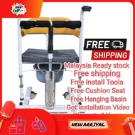 ⭐ ⭐READY STOCK⭐ ⭐ Patient hoist lifting transfer chair(hydraulic) Kerusi bergerak Orang Tua