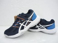 "零碼出清"asics 亞瑟士 UPCOURT 4 PS 兒童 魔鬼氈排球鞋 羽球鞋 (1074A029-402)