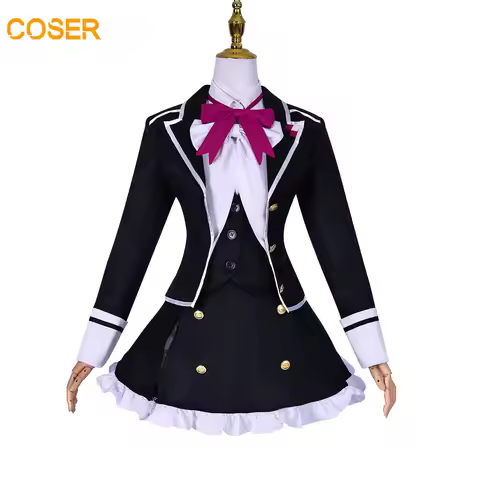 Anime Diabolik Lovers Komori Yui Cosplay Costume Wigs Komori Yui Suit Uniform Halloween Party Anime 