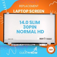 REPLACEMENT ACER/ASUS/LENOVO/HP 14.0 SLIM 30PIN LED SCREEN FOR LAPTOP