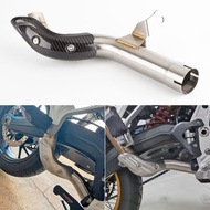 Motorcycle Exhaust Stainless Steel  Link Pipe Fit For BMW F750GS F850GS F 850 GS 2018-2022 F850GS ex