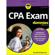 CPA EXAM FOR DUMMIES KENNETH W. BOYD 9781394245994