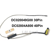 สายเคเบิล EDP IH5JM 1ชิ้น30Pin 40P TS DC020049G00 DC02004A800 50 KDEN2.007แล็ปท็อป LVDS สายยืดหยุ่นส