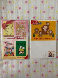 Sanrio mixed Postcard, Monkichi Postcard