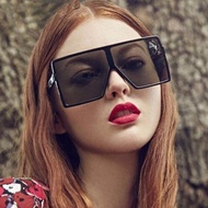 Eropah dan Amerika Syarikat Kotak Besar Personaliti Cermin Mata Hitam Fesyen Lelaki dan Wanita Cermin Mata Hitam Cermin